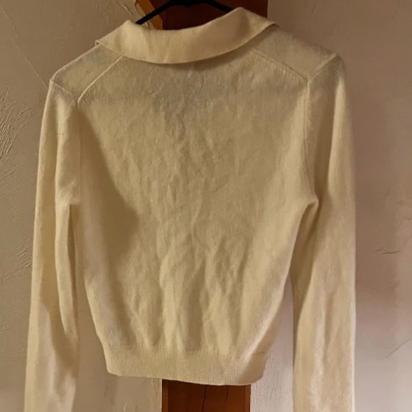 NWOT Wilfred Florence Liteluxe Cashmere Sweater Aritzia - Picture 3 of 3